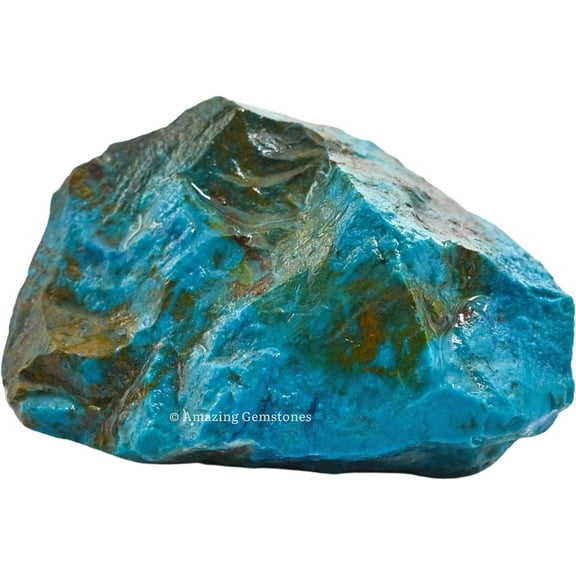 Chrysocolla Crystal Raw Stones (2 Pieces)
