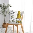 thumbnail image 5 of Yiaed Gnome Sweet Honey Print Pillow Covers Super Soft Decorative Square Throw Pillow Covers Case Cushion Covers for Sofa Couch Bedroom Car Decor（No pillow core）-26"x26", 5 of 7