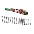 thumbnail image 4 of Juego de tren eléctrico, locomotora, motor, vías, tren, juguetes, tren de juguete navideño para niños de 3, 4, 5 y 6 años, regalos de Navidad Estilo A, 4 of 10