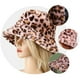 thumbnail image 2 of GOOHOCHY 1pc moda cálido sombrero de pescador mullido Otoño Invierno gorra de leopardo gorra de pescador, 2 of 7