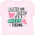 thumbnail image 4 of Inktastic Bows and Bling Its a Cheerleading Thing Girls Toddler T-Shirt, 4 of 5