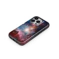 thumbnail image 3 of DesignSkinz Scratch-Resistant Hard Slim Case Compatible with iPhone 14 (Compatible with MagSafe) - Neon SuperNova Space Explosion V2, 3 of 9