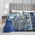 thumbnail image 3 of Dallas Flannel Throw Blanket ，Football Style Pride Paint Travel Blanket Gifts for Men Women Boy Decor Sofa Bed 50"x60", 3 of 6
