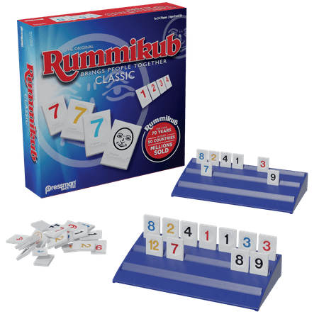Rummikub Classic Edition - The Original Rummy Tile Game for Ages 8 and up - by Pressman