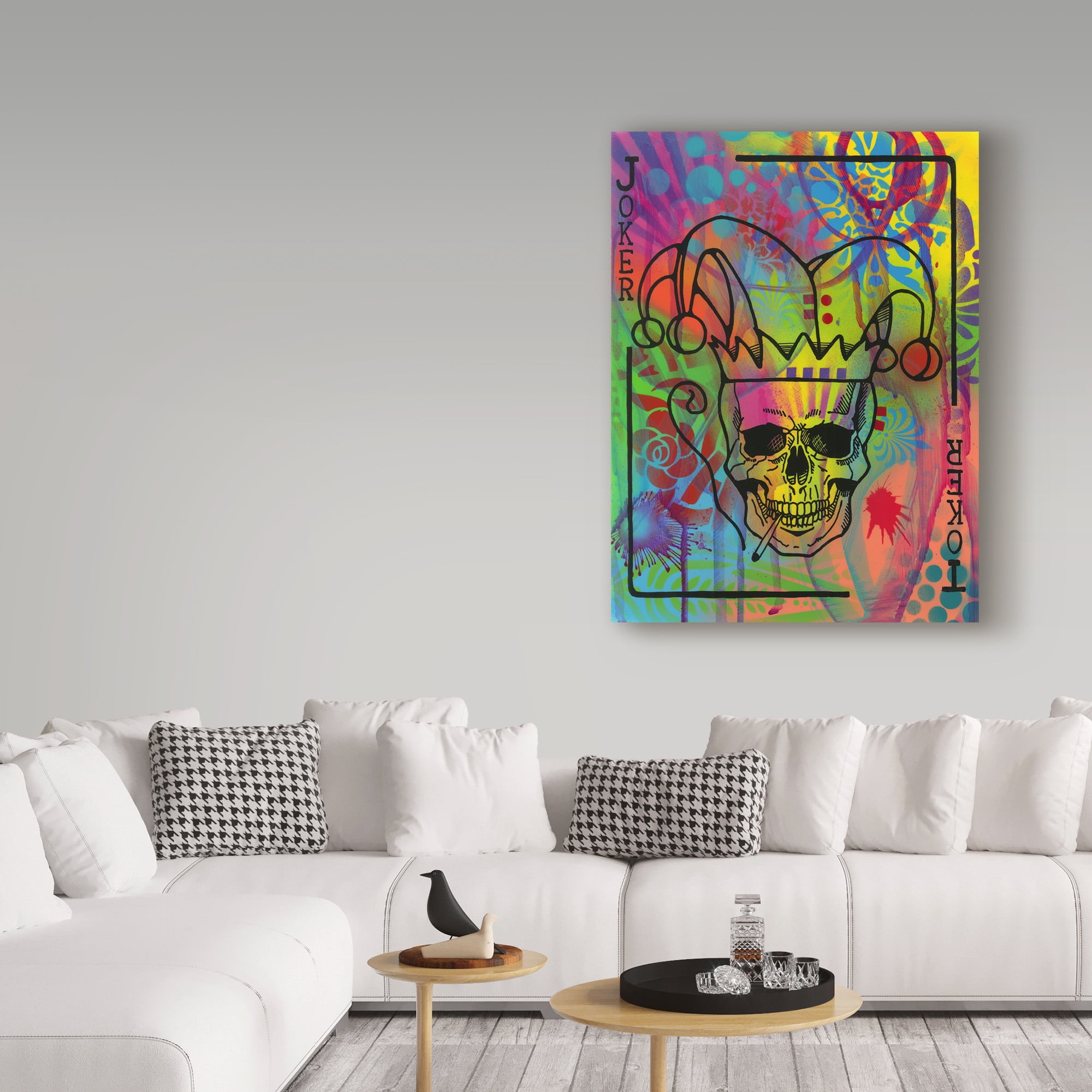 Trademark Fine Art 'Jokers Wild' Canvas Art by Dean Russo