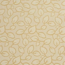 Designer Fabrics U0000D 54 in. Wide Gold Large Scale Leaves Upholstery Fabric