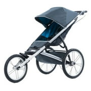 Thule Active with Kids Glide Stroller - Dark Shadow / Blue