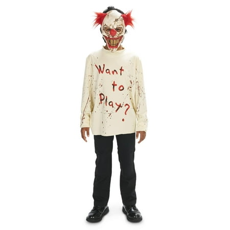 Carn-Evil Playful Clown Child Costume