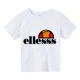 thumbnail image 3 of Camiseta de verano para niños y niñas de 2 a 14 años, de manga corta, ropa informal estampada, camisetas para niños, 3 of 5