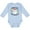 AE-Light Blue, variant on Inktastic Baby's 1st Christmas Santa with Candy Canes Boys or Girls Long Sleeve Baby Bodysuit