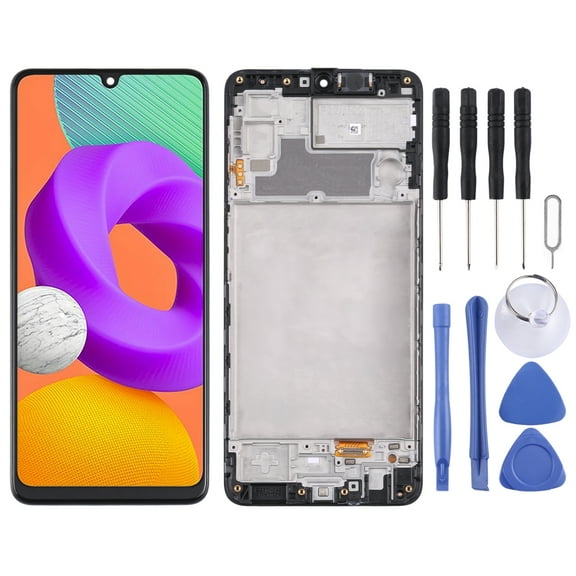 Cellphone Spare Parts  Original LCD Screen and Digitizer Full Assembly with Frame For Samsung Galaxy M22 SM-M225F