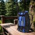 thumbnail image 4 of Yucurem Fishing Backpack 80L Climbing Backpack Large Capacity Hiking Backpack Travel Accessories (Blue), 4 of 7