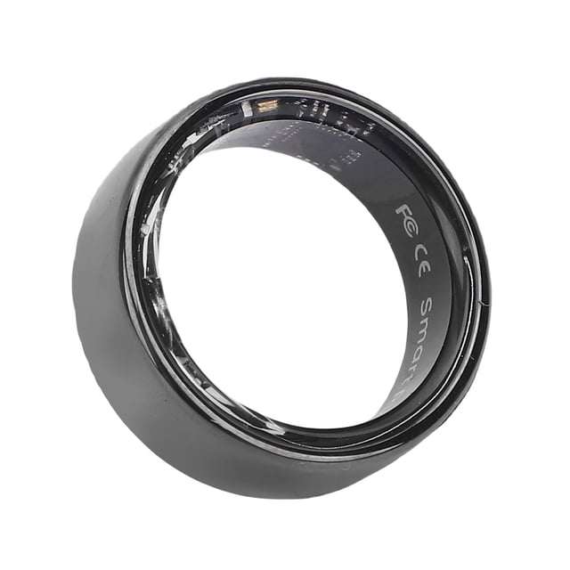 Tracking Smart Ring Touch Control Body Temperature Tracking Message Reminder Fitness Tracker Ring Support Multi Sports Modes 5ATM for Cycling Hiking Running
