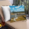 thumbnail image 1 of Ahgly Company State Oklahoma Outdoor Throw Pillow, 18 inch by 18 inch, 1 of 6