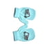 thumbnail image 2 of Qarigey 1 par de manoplas para niños Cubierta de mano adorable Cubiertas de dedos cálidas para mantener el calor con patrones de automóviles para usar guantes y mitones Azul claro, 2 of 6