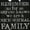 Black, variant on 16 in x 16 in. "Remember As Far as anyone knows we are a Nice Normal Family" by Rough Cut Décor Wood Wall Art