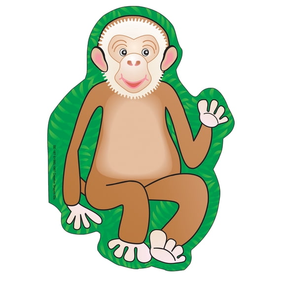 SHAPES ETC. Large Notepad - Monkey