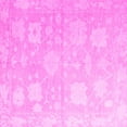thumbnail image 1 of Ahgly Company Indoor Square Abstract Pink Modern Area Rugs, 4' Square, 1 of 4