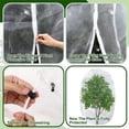 thumbnail image 6 of Fruit Tree Insect Protection Net Bag with Zipper Drawstring, Plant Pest Barrier Cover for Garden, Reusable Mesh Bag for Protecting Fruits Vegetables from Birds Insects, 11 Size Options Available, 6 of 7