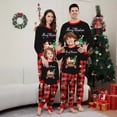 thumbnail image 1 of Viento mil voluntad ropa para niños Ha ropa para adultos ropa para padres e hijos coche muñeco de nieve árbol de Navidad estampado ropa para el hogar, 1 of 5