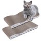 thumbnail image 1 of Almohadilla para rascar gatos reversible de cartón Sofá cama moderno corrugado grande y ancho XianweiShao 8390611992996, 1 of 2