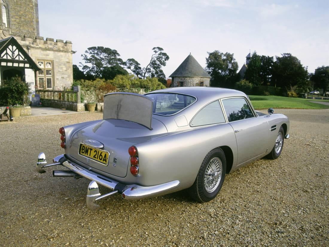1965 aston martin db5, james bond 007 print wall art - walmart