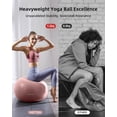 thumbnail image 3 of Pelota de ejercicio YOTTOY Anti-Burst para entrenamiento, yoga y embarazo, 3 of 9