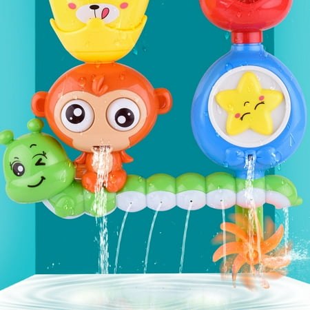 Baby Cartoon Monkey Classic Shower Bath Toy Animal Sprinkle Toys ...