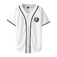 thumbnail image 3 of CORTIS Merch Baseball Jersey V-Neck Short Sleeve Button-up Shirts Women Men Streetwear Tops, 3 of 3