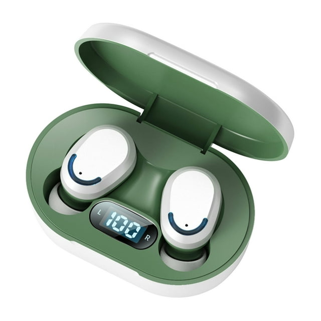 Auriculares Bluetooth Inalámbricos M1 Metal In-Ear con Pantalla Digital Inteligente, Sonido Hifi Bluetooth 5.3 Reducción de Ruido Auriculares Bluetooth Inalámbricos