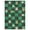 Green, variant on FairOnly Red 8'x10'Classical Christmas Area Rug Plaid with Reindeer Snowman & Santa Pattern Low Pile Washable Non Slip for Festive High-Traffic Zones