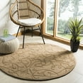 thumbnail image 2 of SAFAVIEH Impressions Clarisse Geometric Wool Area Rug, Light Brown, 3' x 5', 2 of 9