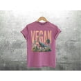 thumbnail image 5 of Vegan Shirt, Vegetarian Shirt, Granola Girl Shirt, Vegan Gift, Vegan Dinosaur, , Womens, M, 5 of 7