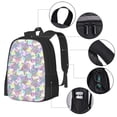 thumbnail image 4 of Daiia Sea Turtles Backpack for Men and Women -Durable Backpack Large Capacity, Water-Resistant Bag with Adjustable Straps and Laptop Compartment, 4 of 9