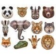 thumbnail image 3 of Cra-Z-Art 12 Wild Animal Shaped Puzzles, 500pcs, 3 of 5