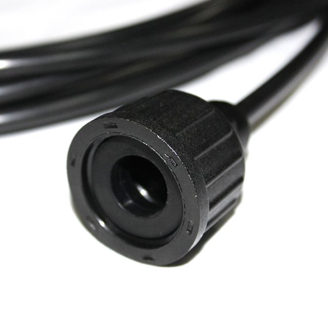 Anillo rociador negro, kit de ventilador nebulizador para exteriores con anillo rociador negro Ventilador con anillo rociador Máxima confiabilidad