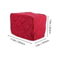 thumbnail image 2 of unbranded 1Pc Red Polyester Kitchen Toaster Cover Keeps Appliance Clean and Protected, 2 of 6