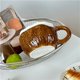thumbnail image 4 of Taza de café de cerámica estilo coco hecha a mano de 8 onzas con cuchara for entusiastas del café/té, 4 of 7