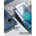 thumbnail image 6 of i-Blason Ares Series Designed for Samsung Galaxy S20 FE 5G Case (2020 Release), Dual Layer Rugged Clear Bumper Case with Built-in Screen Protector (Blue), 6 of 9