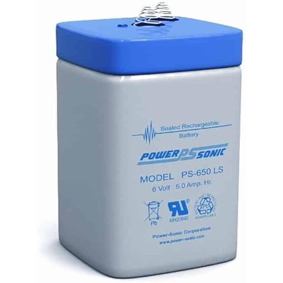 Bat Power Sonic Rechargeable 6V 5Ah Plomo Ácido PS650L