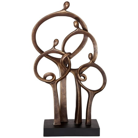 Abstract Bronze Sculpture - Kensington Hill Abstract Family 19 1/4