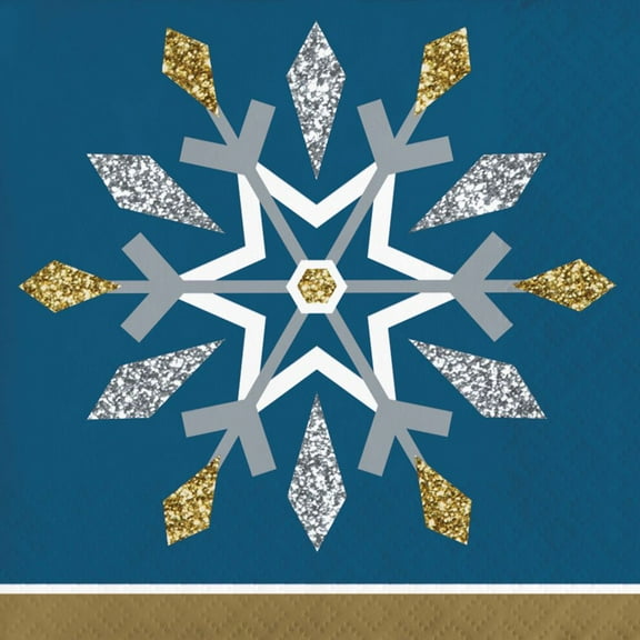 Whimsical Winter Paper Beverage Napkins 16 Per Pack