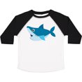 thumbnail image 3 of Inktastic Cute Shark, Little Shark, Blue Shark, Sea Animal Boys or Girls Toddler T-Shirt, 3 of 5