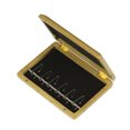 thumbnail image 1 of Solid Wood Bassoon Reed Case Holder Box Wooden Walnut for 6pcs Bassoon Reeds, 1 of 8