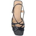 thumbnail image 4 of Journee Womens Shyla Multi Strap Block Heel Dress Sandals, 4 of 9