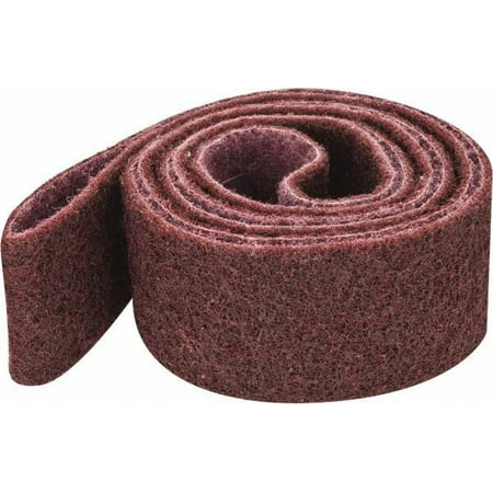 

3M 2 Wide x 72 OAL Aluminum Oxide Abrasive Belt Aluminum Oxide Medium Nonwoven Series SC-BS