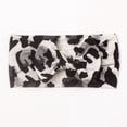 thumbnail image 2 of FASHOFT Newborn Infant Baby Girls Leopard Print Headbands Wide Band Seamless Bow Ins Style For Baby Daily Wear Baby Gear A One Size, 2 of 4