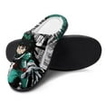 thumbnail image 4 of Mens Cozy Slippers My Hero Academia Warm Soft Plush Slipper Slip-on House Shoes for Home Indoor Outdoor, 4 of 7
