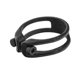 thumbnail image 1 of Abrazadera para tija de sillín de bicicleta de fibra de carbono yuxing 34,9 mm Ac Negro, 1 of 5