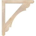 thumbnail image 3 of Ekena Millwork 3 1/2"W x 36"D x 40"H Olympic Craftsman Smooth Bracket, Douglas Fir, 3 of 4